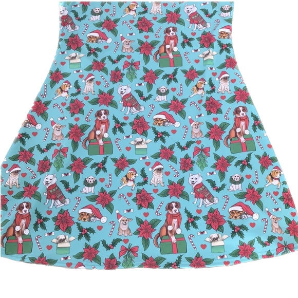 RARE NWOT Blackmilk Santa Paws Dress~LIMITED Size Large - Picture 9 of 14